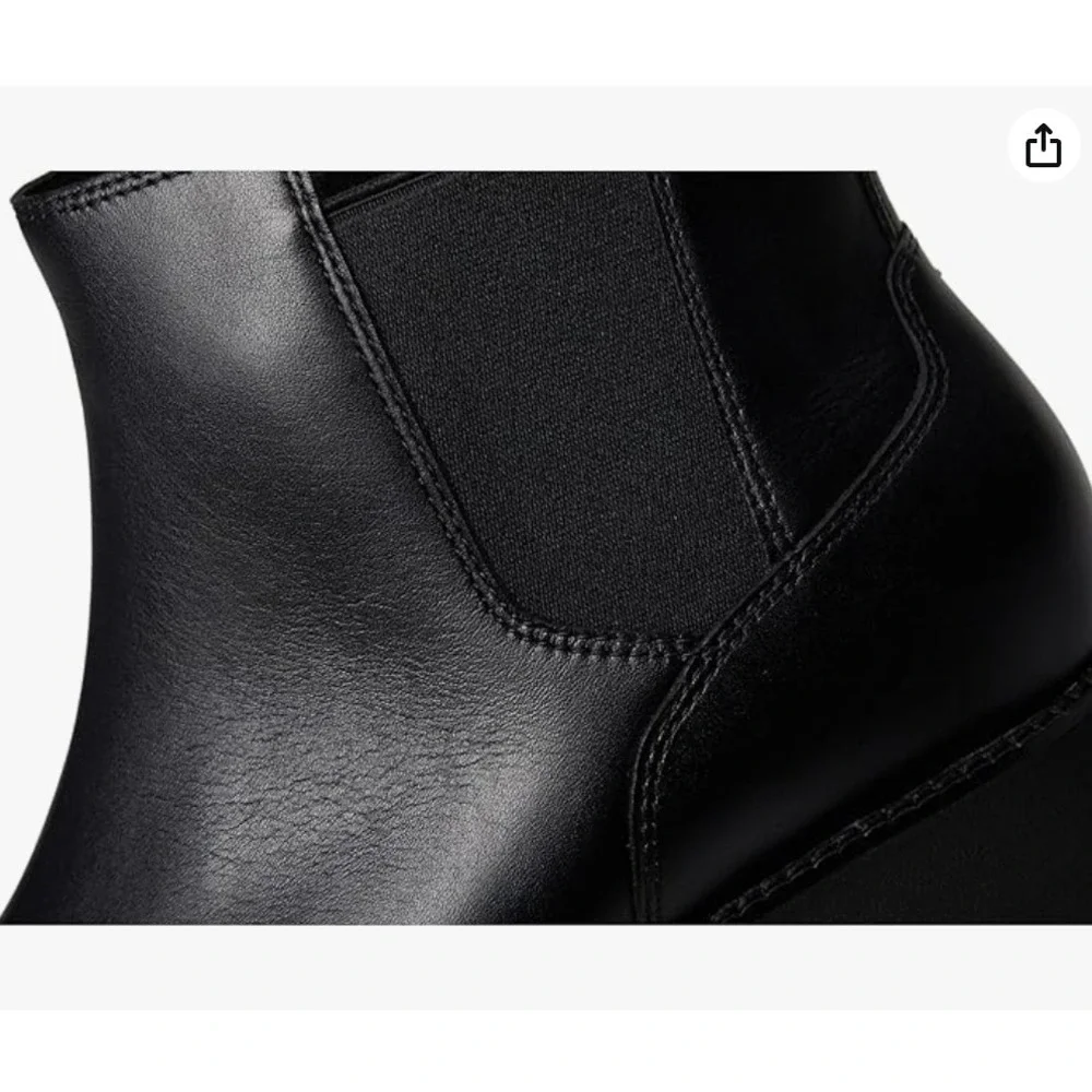 Cole Haan Size 9.5 N Narrow Black Leather Waterproof Boots NEW ZeroGrand $279‎